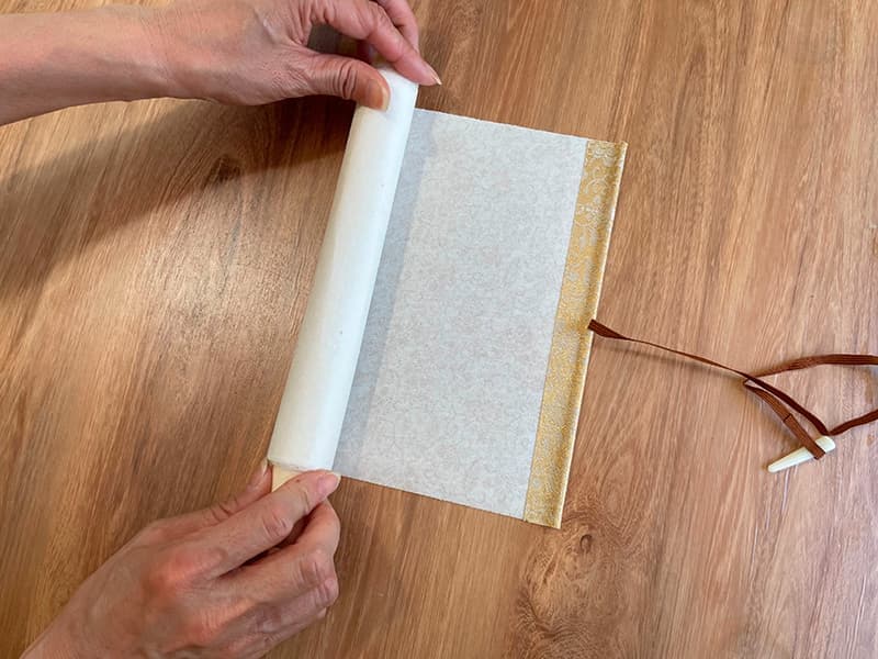 巻物仕上げ方6